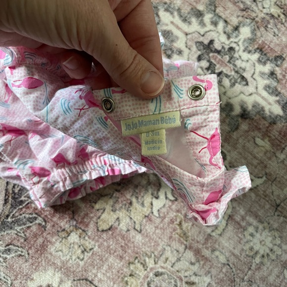 Flamingo bubble/romper - Picture 3 of 4